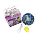 UFO flying ball, you throw it and fly back, led colorful lights and changing cable and remote on/off - Image 4