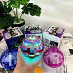 UFO flying ball, you throw it and fly back, led colorful lights and changing cable and remote on/off - Image 3