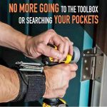 Magnetic wrist band, new design , never loose screws again, no more going to search screws or tools
